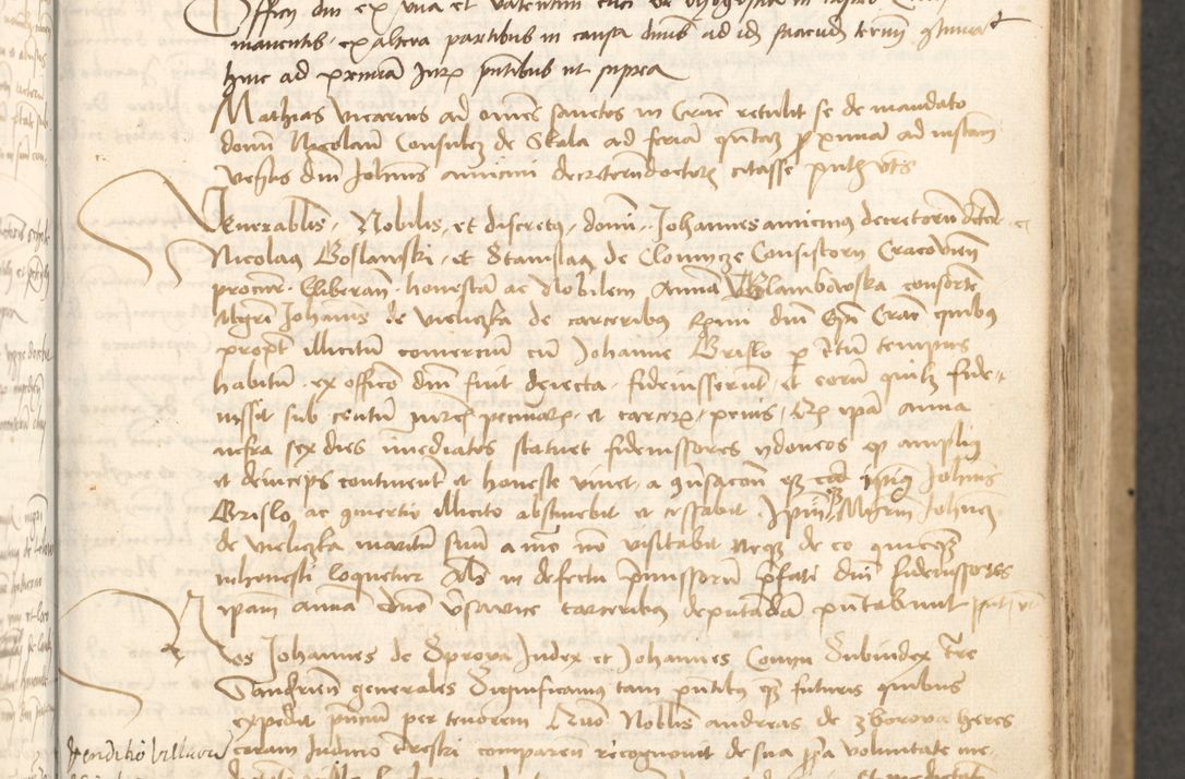 Zdjęcie nr 198 dla obiektu archiwalnego: Acta causarum coram venerendo patre domino Johanne de Goslaw canonico, vicario in spiritualibus generali Cracoviensi ad annum millesimum quadringentesimum nonagesimum octavum, indicione prima, pontificatus sanctissimi domini nostri domini Allexandri pape sexti, anno ipsius sexto