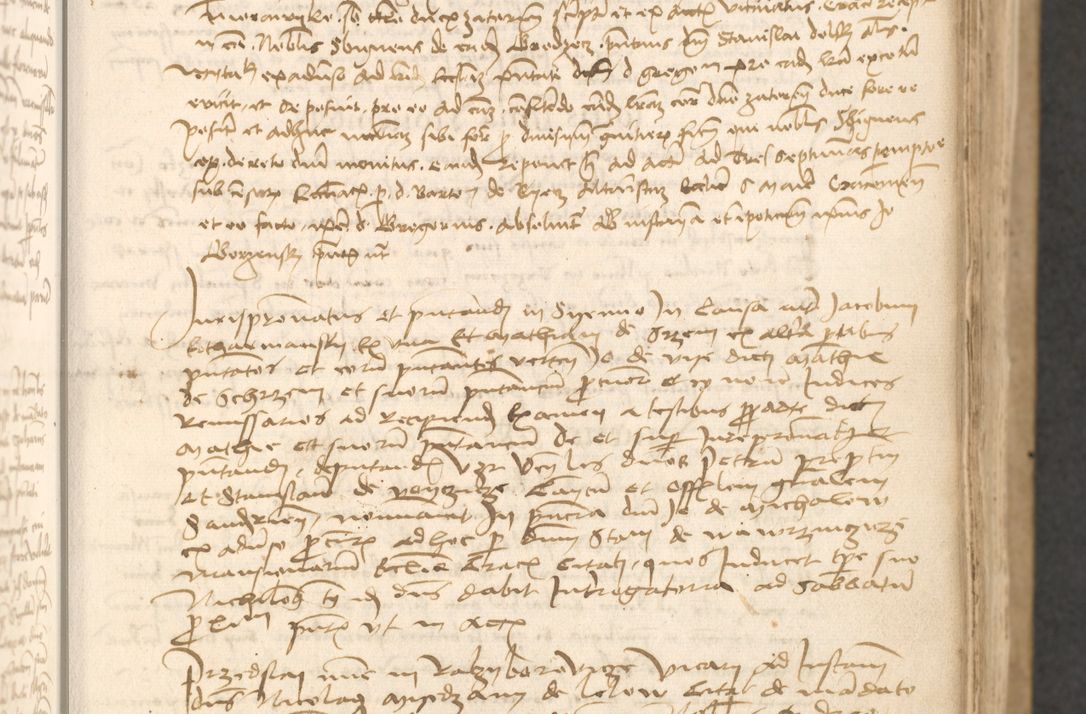 Zdjęcie nr 156 dla obiektu archiwalnego: Acta causarum coram venerendo patre domino Johanne de Goslaw canonico, vicario in spiritualibus generali Cracoviensi ad annum millesimum quadringentesimum nonagesimum octavum, indicione prima, pontificatus sanctissimi domini nostri domini Allexandri pape sexti, anno ipsius sexto