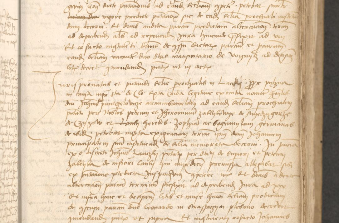Zdjęcie nr 160 dla obiektu archiwalnego: Acta causarum coram venerendo patre domino Johanne de Goslaw canonico, vicario in spiritualibus generali Cracoviensi ad annum millesimum quadringentesimum nonagesimum octavum, indicione prima, pontificatus sanctissimi domini nostri domini Allexandri pape sexti, anno ipsius sexto