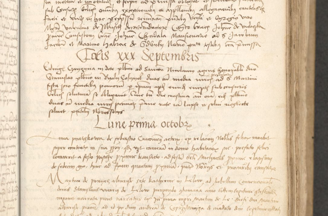 Zdjęcie nr 138 dla obiektu archiwalnego: Acta causarum coram venerendo patre domino Johanne de Goslaw canonico, vicario in spiritualibus generali Cracoviensi ad annum millesimum quadringentesimum nonagesimum octavum, indicione prima, pontificatus sanctissimi domini nostri domini Allexandri pape sexti, anno ipsius sexto