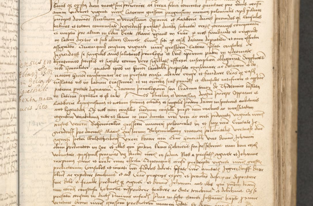 Zdjęcie nr 116 dla obiektu archiwalnego: Acta causarum coram venerendo patre domino Johanne de Goslaw canonico, vicario in spiritualibus generali Cracoviensi ad annum millesimum quadringentesimum nonagesimum octavum, indicione prima, pontificatus sanctissimi domini nostri domini Allexandri pape sexti, anno ipsius sexto