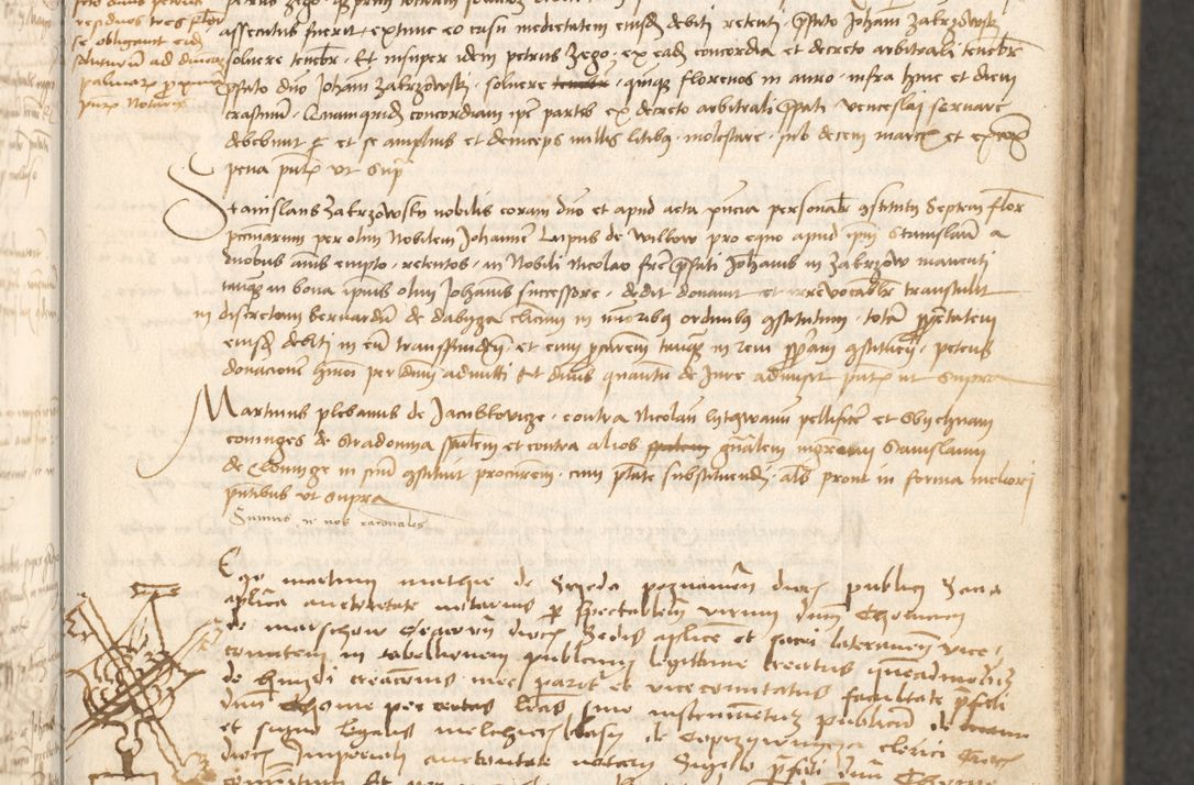 Zdjęcie nr 48 dla obiektu archiwalnego: Acta causarum coram venerendo patre domino Johanne de Goslaw canonico, vicario in spiritualibus generali Cracoviensi ad annum millesimum quadringentesimum nonagesimum octavum, indicione prima, pontificatus sanctissimi domini nostri domini Allexandri pape sexti, anno ipsius sexto