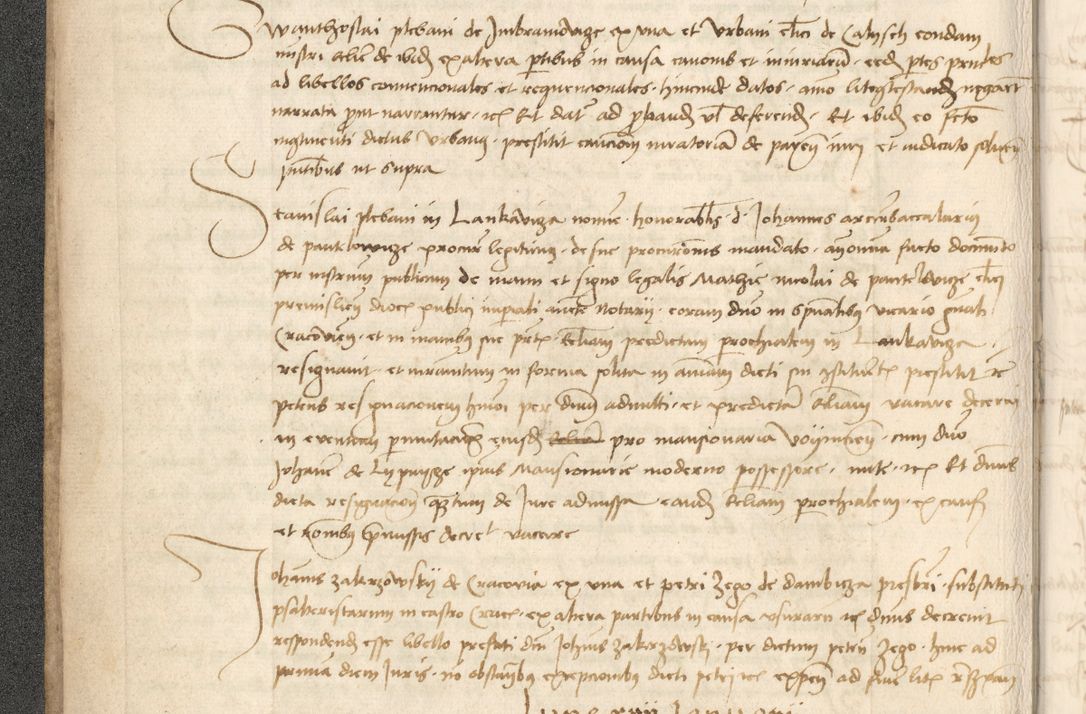 Zdjęcie nr 13 dla obiektu archiwalnego: Acta causarum coram venerendo patre domino Johanne de Goslaw canonico, vicario in spiritualibus generali Cracoviensi ad annum millesimum quadringentesimum nonagesimum octavum, indicione prima, pontificatus sanctissimi domini nostri domini Allexandri pape sexti, anno ipsius sexto