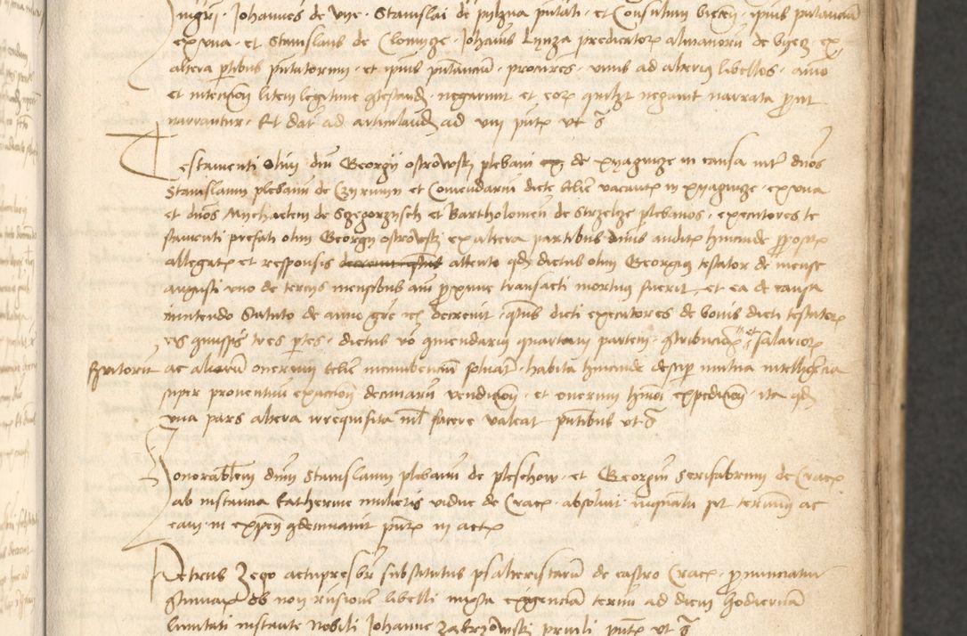 Zdjęcie nr 14 dla obiektu archiwalnego: Acta causarum coram venerendo patre domino Johanne de Goslaw canonico, vicario in spiritualibus generali Cracoviensi ad annum millesimum quadringentesimum nonagesimum octavum, indicione prima, pontificatus sanctissimi domini nostri domini Allexandri pape sexti, anno ipsius sexto