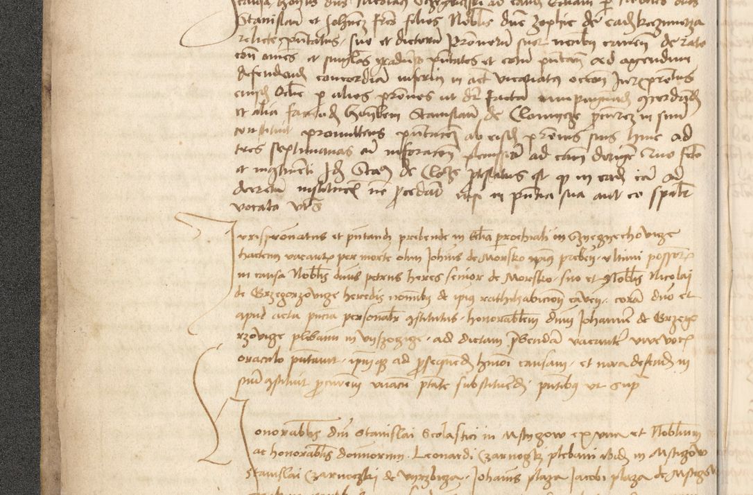 Zdjęcie nr 9 dla obiektu archiwalnego: Acta causarum coram venerendo patre domino Johanne de Goslaw canonico, vicario in spiritualibus generali Cracoviensi ad annum millesimum quadringentesimum nonagesimum octavum, indicione prima, pontificatus sanctissimi domini nostri domini Allexandri pape sexti, anno ipsius sexto