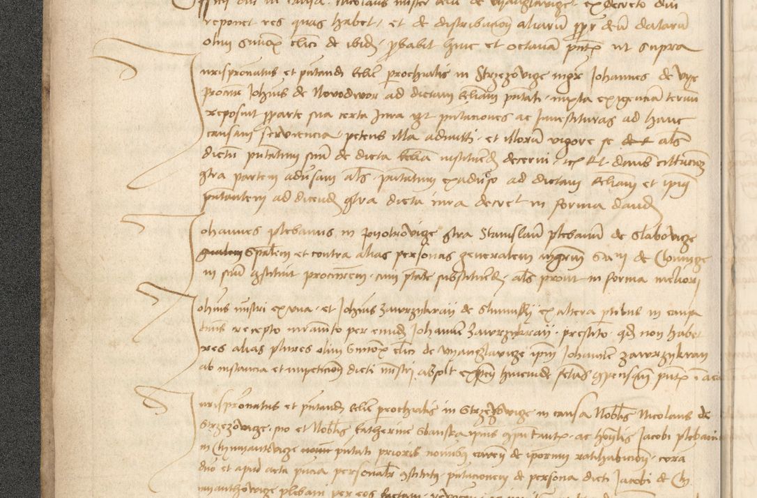 Zdjęcie nr 11 dla obiektu archiwalnego: Acta causarum coram venerendo patre domino Johanne de Goslaw canonico, vicario in spiritualibus generali Cracoviensi ad annum millesimum quadringentesimum nonagesimum octavum, indicione prima, pontificatus sanctissimi domini nostri domini Allexandri pape sexti, anno ipsius sexto