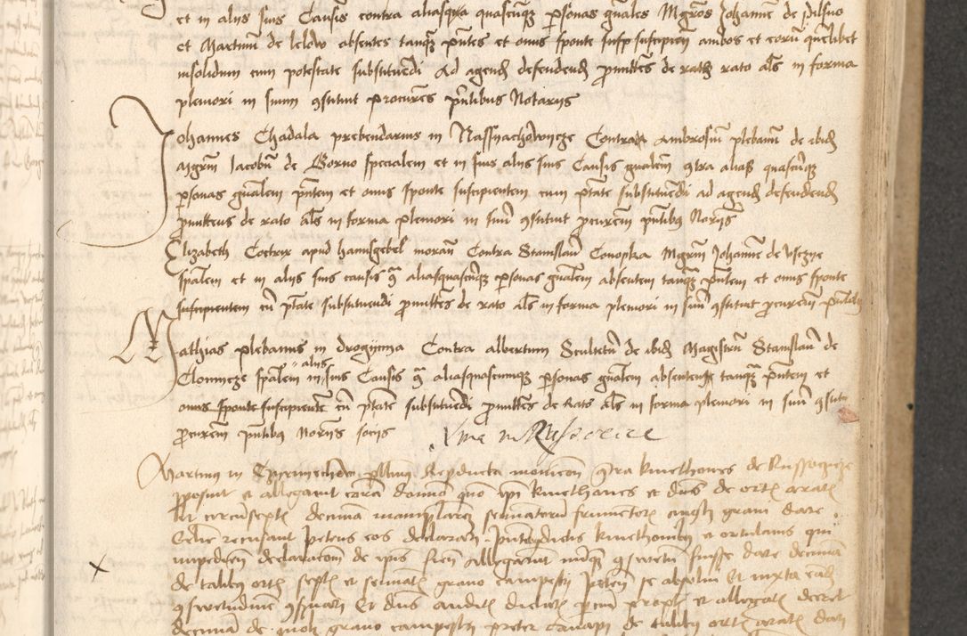 Zdjęcie nr 384 dla obiektu archiwalnego: Acta causarum coram venerendo patre domino Johanne de Goslaw canonico, vicario in spiritualibus generali Cracoviensi ad annum millesimum quadringentesimum nonagesimum octavum, indicione prima, pontificatus sanctissimi domini nostri domini Allexandri pape sexti, anno ipsius sexto