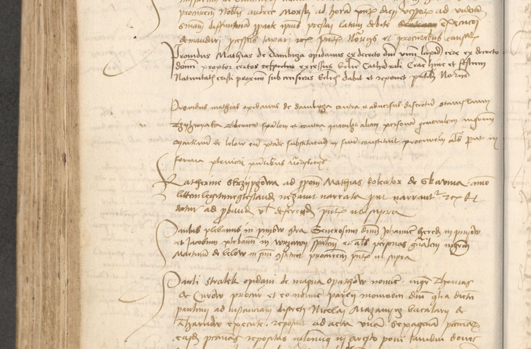 Zdjęcie nr 377 dla obiektu archiwalnego: Acta causarum coram venerendo patre domino Johanne de Goslaw canonico, vicario in spiritualibus generali Cracoviensi ad annum millesimum quadringentesimum nonagesimum octavum, indicione prima, pontificatus sanctissimi domini nostri domini Allexandri pape sexti, anno ipsius sexto