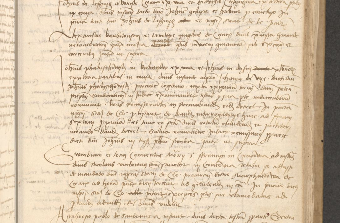 Zdjęcie nr 360 dla obiektu archiwalnego: Acta causarum coram venerendo patre domino Johanne de Goslaw canonico, vicario in spiritualibus generali Cracoviensi ad annum millesimum quadringentesimum nonagesimum octavum, indicione prima, pontificatus sanctissimi domini nostri domini Allexandri pape sexti, anno ipsius sexto