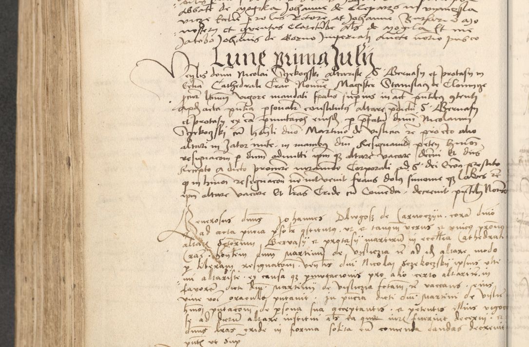 Zdjęcie nr 353 dla obiektu archiwalnego: Acta causarum coram venerendo patre domino Johanne de Goslaw canonico, vicario in spiritualibus generali Cracoviensi ad annum millesimum quadringentesimum nonagesimum octavum, indicione prima, pontificatus sanctissimi domini nostri domini Allexandri pape sexti, anno ipsius sexto