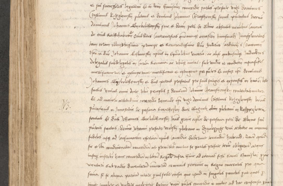 Zdjęcie nr 319 dla obiektu archiwalnego: Acta causarum coram venerendo patre domino Johanne de Goslaw canonico, vicario in spiritualibus generali Cracoviensi ad annum millesimum quadringentesimum nonagesimum octavum, indicione prima, pontificatus sanctissimi domini nostri domini Allexandri pape sexti, anno ipsius sexto