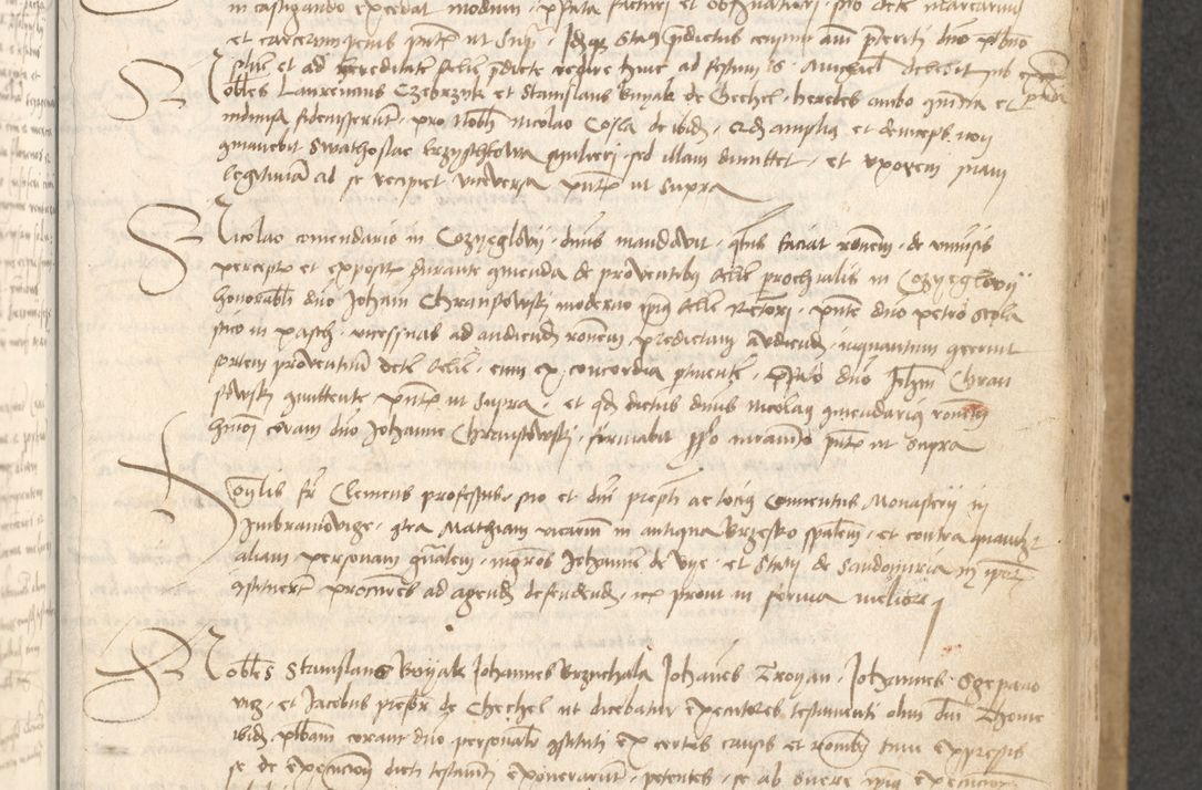 Zdjęcie nr 316 dla obiektu archiwalnego: Acta causarum coram venerendo patre domino Johanne de Goslaw canonico, vicario in spiritualibus generali Cracoviensi ad annum millesimum quadringentesimum nonagesimum octavum, indicione prima, pontificatus sanctissimi domini nostri domini Allexandri pape sexti, anno ipsius sexto