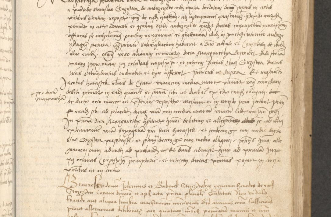 Zdjęcie nr 304 dla obiektu archiwalnego: Acta causarum coram venerendo patre domino Johanne de Goslaw canonico, vicario in spiritualibus generali Cracoviensi ad annum millesimum quadringentesimum nonagesimum octavum, indicione prima, pontificatus sanctissimi domini nostri domini Allexandri pape sexti, anno ipsius sexto