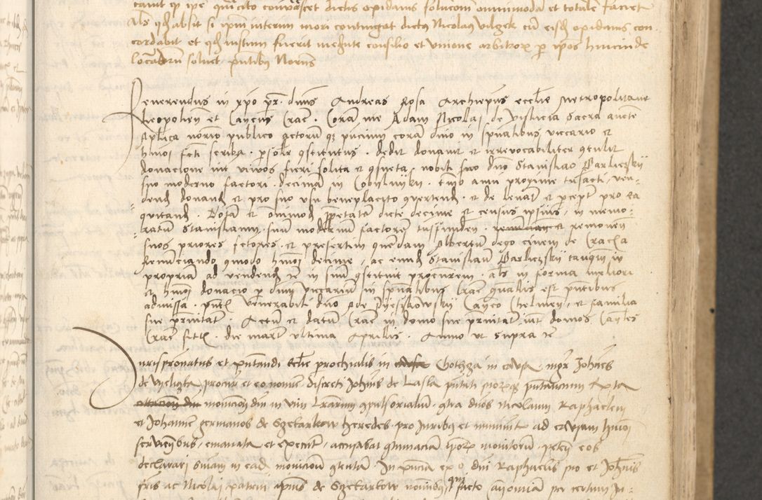 Zdjęcie nr 302 dla obiektu archiwalnego: Acta causarum coram venerendo patre domino Johanne de Goslaw canonico, vicario in spiritualibus generali Cracoviensi ad annum millesimum quadringentesimum nonagesimum octavum, indicione prima, pontificatus sanctissimi domini nostri domini Allexandri pape sexti, anno ipsius sexto