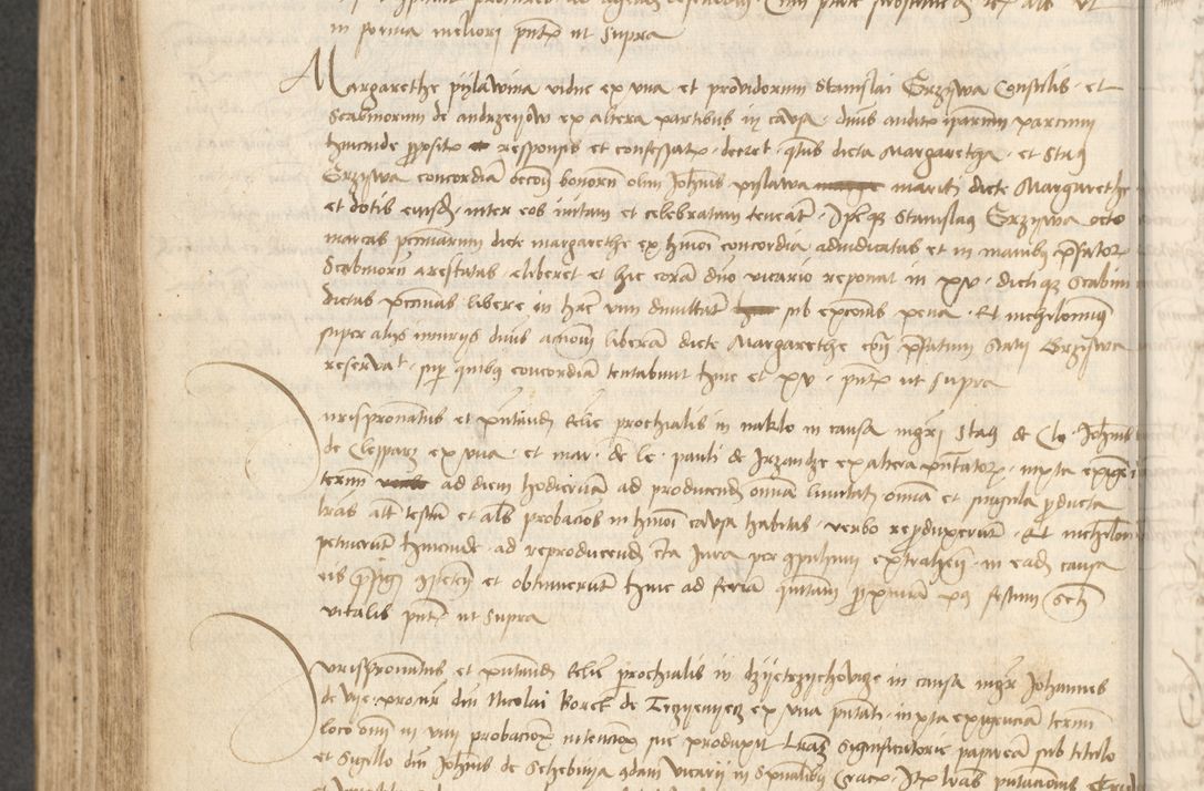 Zdjęcie nr 287 dla obiektu archiwalnego: Acta causarum coram venerendo patre domino Johanne de Goslaw canonico, vicario in spiritualibus generali Cracoviensi ad annum millesimum quadringentesimum nonagesimum octavum, indicione prima, pontificatus sanctissimi domini nostri domini Allexandri pape sexti, anno ipsius sexto