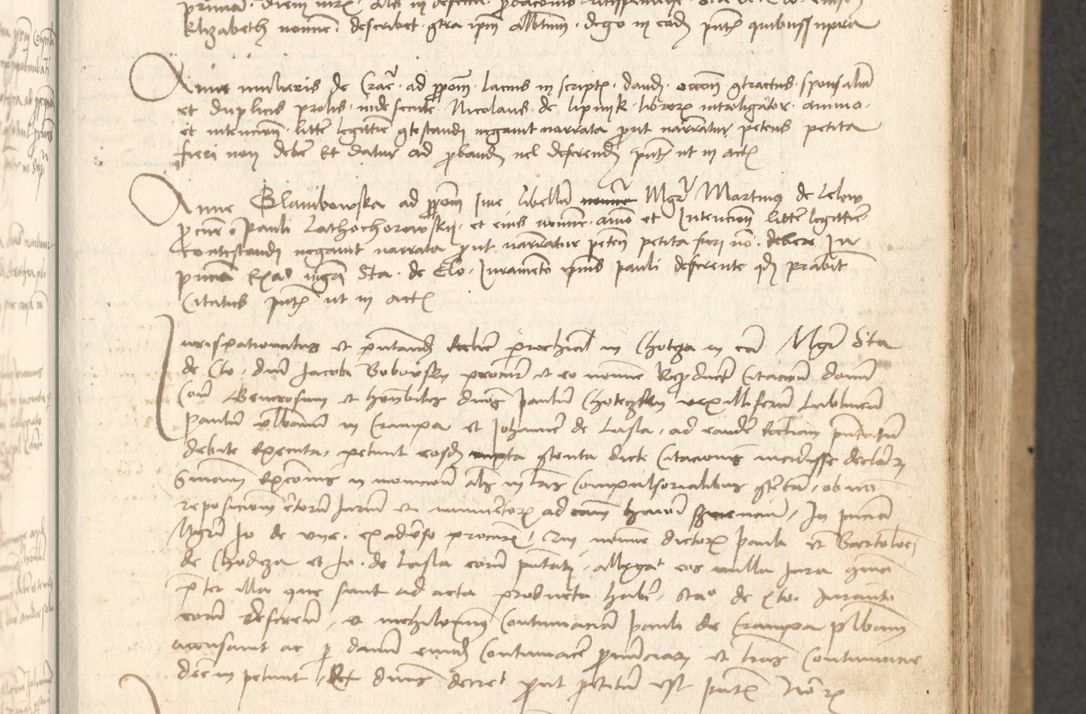 Zdjęcie nr 224 dla obiektu archiwalnego: Acta causarum coram venerendo patre domino Johanne de Goslaw canonico, vicario in spiritualibus generali Cracoviensi ad annum millesimum quadringentesimum nonagesimum octavum, indicione prima, pontificatus sanctissimi domini nostri domini Allexandri pape sexti, anno ipsius sexto