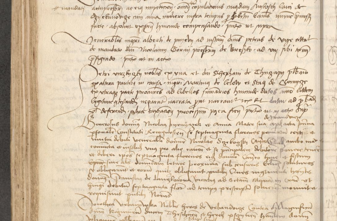 Zdjęcie nr 211 dla obiektu archiwalnego: Acta causarum coram venerendo patre domino Johanne de Goslaw canonico, vicario in spiritualibus generali Cracoviensi ad annum millesimum quadringentesimum nonagesimum octavum, indicione prima, pontificatus sanctissimi domini nostri domini Allexandri pape sexti, anno ipsius sexto