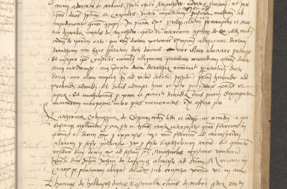 Zdjęcie nr 408 dla obiektu archiwalnego: Acta causarum coram venerendo patre domino Johanne de Goslaw canonico, vicario in spiritualibus generali Cracoviensi ad annum millesimum quadringentesimum nonagesimum octavum, indicione prima, pontificatus sanctissimi domini nostri domini Allexandri pape sexti, anno ipsius sexto