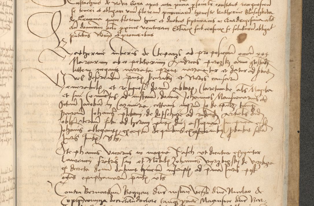 Zdjęcie nr 652 dla obiektu archiwalnego: Acta causarum coram venerendo patre domino Johanne de Goslaw canonico, vicario in spiritualibus generali Cracoviensi ad annum millesimum quadringentesimum nonagesimum octavum, indicione prima, pontificatus sanctissimi domini nostri domini Allexandri pape sexti, anno ipsius sexto