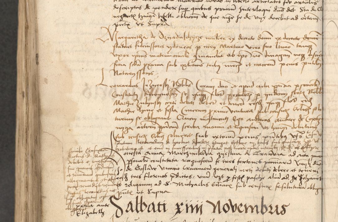 Zdjęcie nr 635 dla obiektu archiwalnego: Acta causarum coram venerendo patre domino Johanne de Goslaw canonico, vicario in spiritualibus generali Cracoviensi ad annum millesimum quadringentesimum nonagesimum octavum, indicione prima, pontificatus sanctissimi domini nostri domini Allexandri pape sexti, anno ipsius sexto