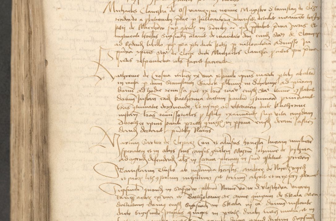 Zdjęcie nr 625 dla obiektu archiwalnego: Acta causarum coram venerendo patre domino Johanne de Goslaw canonico, vicario in spiritualibus generali Cracoviensi ad annum millesimum quadringentesimum nonagesimum octavum, indicione prima, pontificatus sanctissimi domini nostri domini Allexandri pape sexti, anno ipsius sexto