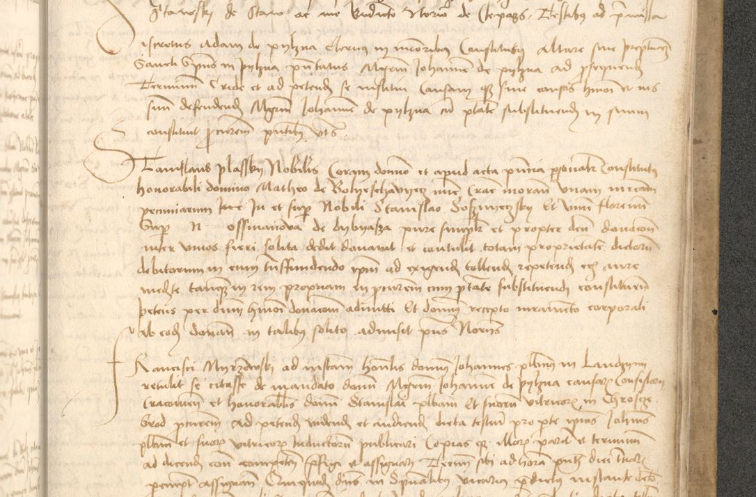 Zdjęcie nr 616 dla obiektu archiwalnego: Acta causarum coram venerendo patre domino Johanne de Goslaw canonico, vicario in spiritualibus generali Cracoviensi ad annum millesimum quadringentesimum nonagesimum octavum, indicione prima, pontificatus sanctissimi domini nostri domini Allexandri pape sexti, anno ipsius sexto