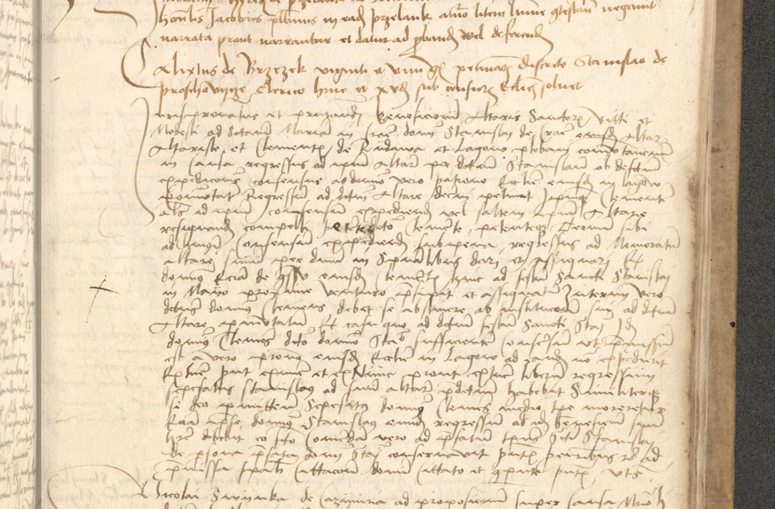 Zdjęcie nr 598 dla obiektu archiwalnego: Acta causarum coram venerendo patre domino Johanne de Goslaw canonico, vicario in spiritualibus generali Cracoviensi ad annum millesimum quadringentesimum nonagesimum octavum, indicione prima, pontificatus sanctissimi domini nostri domini Allexandri pape sexti, anno ipsius sexto