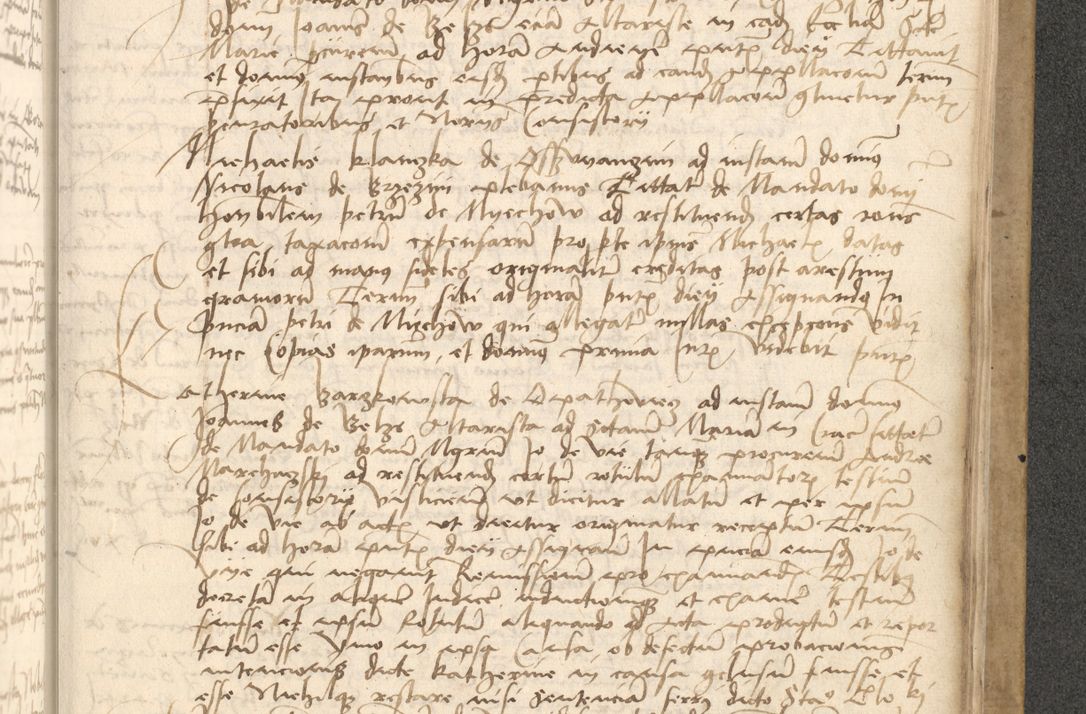 Zdjęcie nr 590 dla obiektu archiwalnego: Acta causarum coram venerendo patre domino Johanne de Goslaw canonico, vicario in spiritualibus generali Cracoviensi ad annum millesimum quadringentesimum nonagesimum octavum, indicione prima, pontificatus sanctissimi domini nostri domini Allexandri pape sexti, anno ipsius sexto