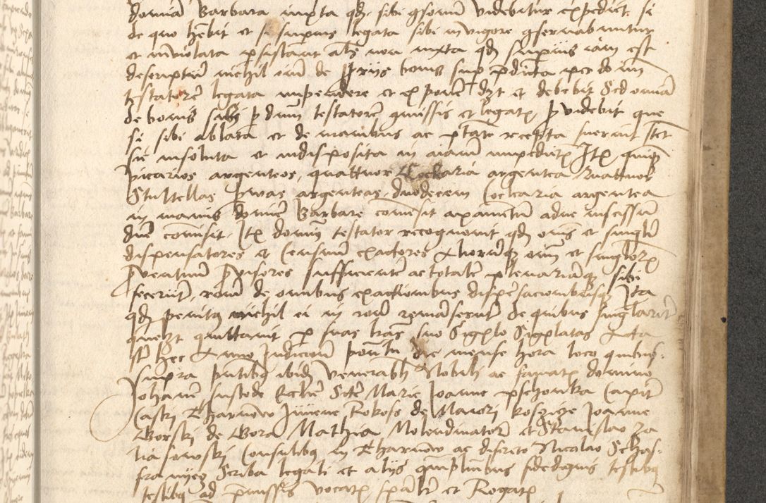 Zdjęcie nr 576 dla obiektu archiwalnego: Acta causarum coram venerendo patre domino Johanne de Goslaw canonico, vicario in spiritualibus generali Cracoviensi ad annum millesimum quadringentesimum nonagesimum octavum, indicione prima, pontificatus sanctissimi domini nostri domini Allexandri pape sexti, anno ipsius sexto