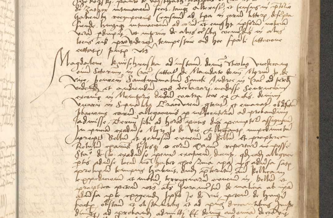 Zdjęcie nr 560 dla obiektu archiwalnego: Acta causarum coram venerendo patre domino Johanne de Goslaw canonico, vicario in spiritualibus generali Cracoviensi ad annum millesimum quadringentesimum nonagesimum octavum, indicione prima, pontificatus sanctissimi domini nostri domini Allexandri pape sexti, anno ipsius sexto