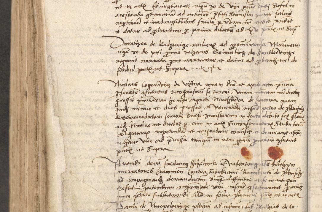 Zdjęcie nr 547 dla obiektu archiwalnego: Acta causarum coram venerendo patre domino Johanne de Goslaw canonico, vicario in spiritualibus generali Cracoviensi ad annum millesimum quadringentesimum nonagesimum octavum, indicione prima, pontificatus sanctissimi domini nostri domini Allexandri pape sexti, anno ipsius sexto