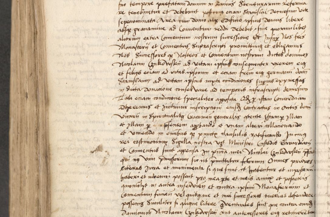 Zdjęcie nr 551 dla obiektu archiwalnego: Acta causarum coram venerendo patre domino Johanne de Goslaw canonico, vicario in spiritualibus generali Cracoviensi ad annum millesimum quadringentesimum nonagesimum octavum, indicione prima, pontificatus sanctissimi domini nostri domini Allexandri pape sexti, anno ipsius sexto