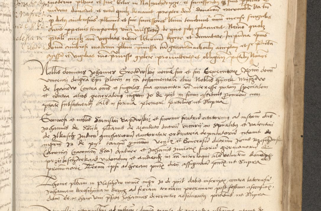 Zdjęcie nr 532 dla obiektu archiwalnego: Acta causarum coram venerendo patre domino Johanne de Goslaw canonico, vicario in spiritualibus generali Cracoviensi ad annum millesimum quadringentesimum nonagesimum octavum, indicione prima, pontificatus sanctissimi domini nostri domini Allexandri pape sexti, anno ipsius sexto