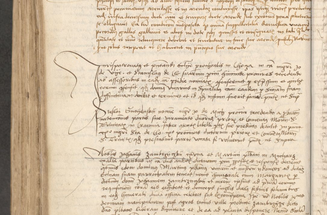 Zdjęcie nr 525 dla obiektu archiwalnego: Acta causarum coram venerendo patre domino Johanne de Goslaw canonico, vicario in spiritualibus generali Cracoviensi ad annum millesimum quadringentesimum nonagesimum octavum, indicione prima, pontificatus sanctissimi domini nostri domini Allexandri pape sexti, anno ipsius sexto