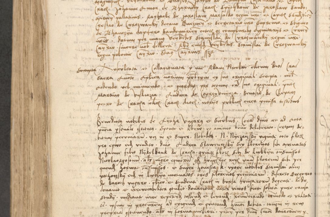 Zdjęcie nr 485 dla obiektu archiwalnego: Acta causarum coram venerendo patre domino Johanne de Goslaw canonico, vicario in spiritualibus generali Cracoviensi ad annum millesimum quadringentesimum nonagesimum octavum, indicione prima, pontificatus sanctissimi domini nostri domini Allexandri pape sexti, anno ipsius sexto