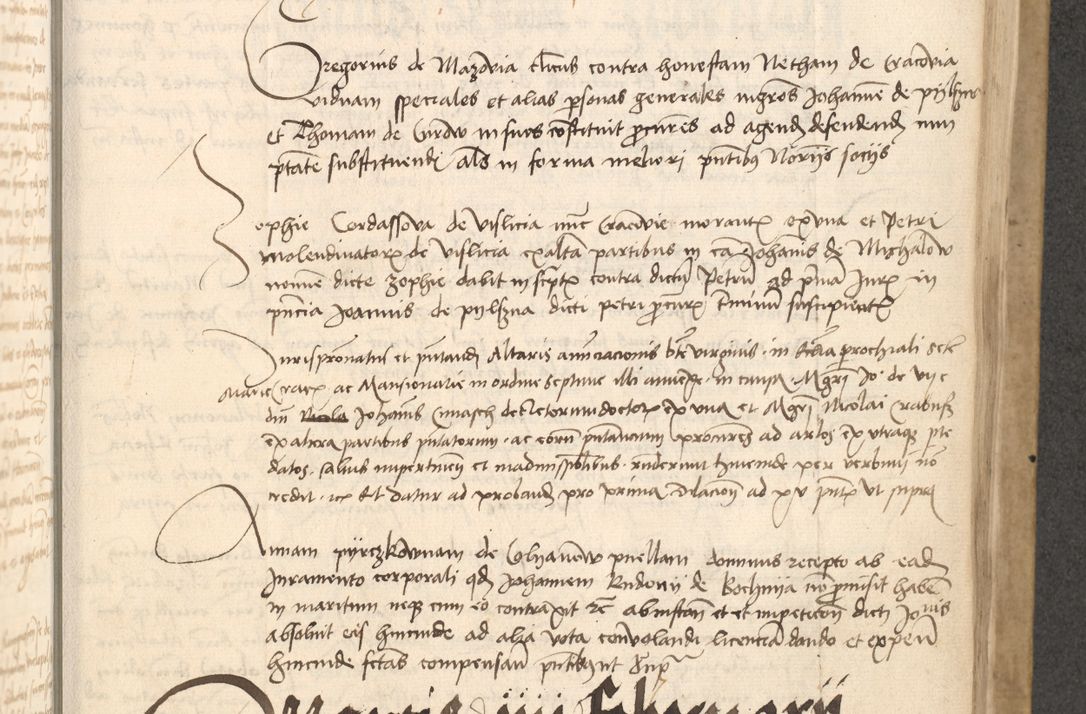 Zdjęcie nr 466 dla obiektu archiwalnego: Acta causarum coram venerendo patre domino Johanne de Goslaw canonico, vicario in spiritualibus generali Cracoviensi ad annum millesimum quadringentesimum nonagesimum octavum, indicione prima, pontificatus sanctissimi domini nostri domini Allexandri pape sexti, anno ipsius sexto