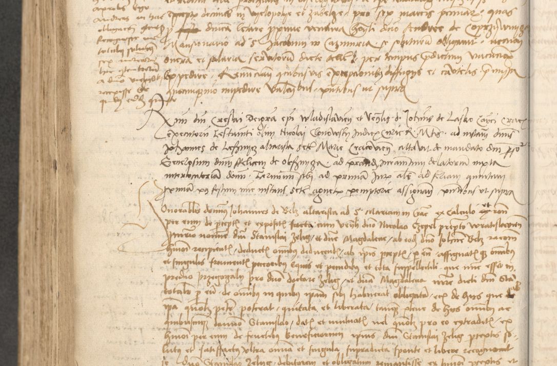 Zdjęcie nr 459 dla obiektu archiwalnego: Acta causarum coram venerendo patre domino Johanne de Goslaw canonico, vicario in spiritualibus generali Cracoviensi ad annum millesimum quadringentesimum nonagesimum octavum, indicione prima, pontificatus sanctissimi domini nostri domini Allexandri pape sexti, anno ipsius sexto