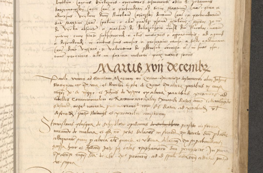 Zdjęcie nr 432 dla obiektu archiwalnego: Acta causarum coram venerendo patre domino Johanne de Goslaw canonico, vicario in spiritualibus generali Cracoviensi ad annum millesimum quadringentesimum nonagesimum octavum, indicione prima, pontificatus sanctissimi domini nostri domini Allexandri pape sexti, anno ipsius sexto