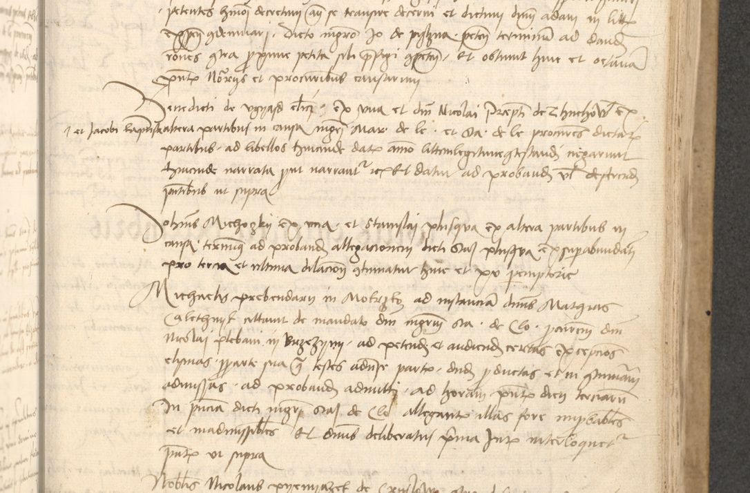 Zdjęcie nr 426 dla obiektu archiwalnego: Acta causarum coram venerendo patre domino Johanne de Goslaw canonico, vicario in spiritualibus generali Cracoviensi ad annum millesimum quadringentesimum nonagesimum octavum, indicione prima, pontificatus sanctissimi domini nostri domini Allexandri pape sexti, anno ipsius sexto