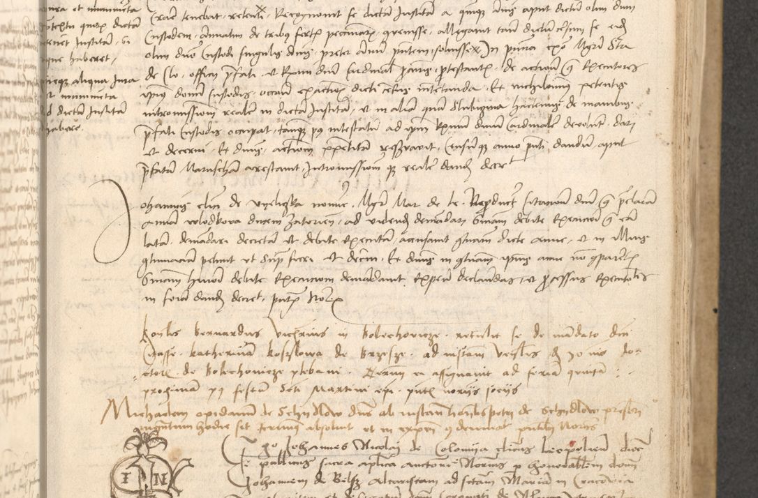 Zdjęcie nr 418 dla obiektu archiwalnego: Acta causarum coram venerendo patre domino Johanne de Goslaw canonico, vicario in spiritualibus generali Cracoviensi ad annum millesimum quadringentesimum nonagesimum octavum, indicione prima, pontificatus sanctissimi domini nostri domini Allexandri pape sexti, anno ipsius sexto