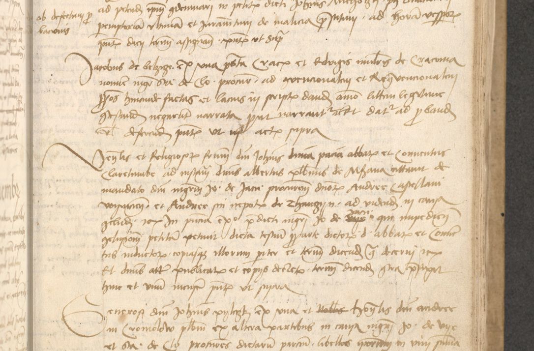 Zdjęcie nr 416 dla obiektu archiwalnego: Acta causarum coram venerendo patre domino Johanne de Goslaw canonico, vicario in spiritualibus generali Cracoviensi ad annum millesimum quadringentesimum nonagesimum octavum, indicione prima, pontificatus sanctissimi domini nostri domini Allexandri pape sexti, anno ipsius sexto