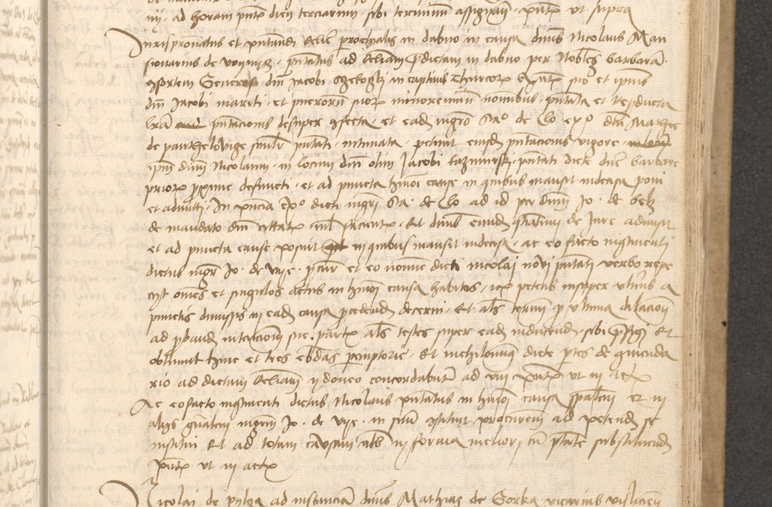 Zdjęcie nr 410 dla obiektu archiwalnego: Acta causarum coram venerendo patre domino Johanne de Goslaw canonico, vicario in spiritualibus generali Cracoviensi ad annum millesimum quadringentesimum nonagesimum octavum, indicione prima, pontificatus sanctissimi domini nostri domini Allexandri pape sexti, anno ipsius sexto