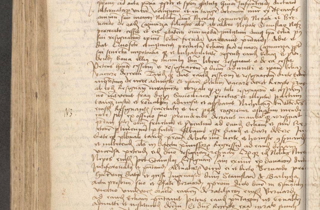 Zdjęcie nr 411 dla obiektu archiwalnego: Acta causarum coram venerendo patre domino Johanne de Goslaw canonico, vicario in spiritualibus generali Cracoviensi ad annum millesimum quadringentesimum nonagesimum octavum, indicione prima, pontificatus sanctissimi domini nostri domini Allexandri pape sexti, anno ipsius sexto