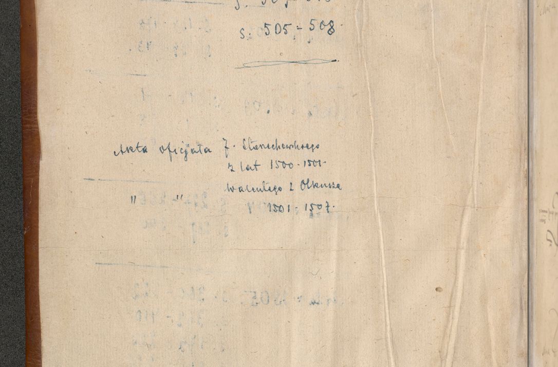 Zdjęcie nr 5 dla obiektu archiwalnego: [Acta actorum officialia coram Johanne de Starzechowicze]