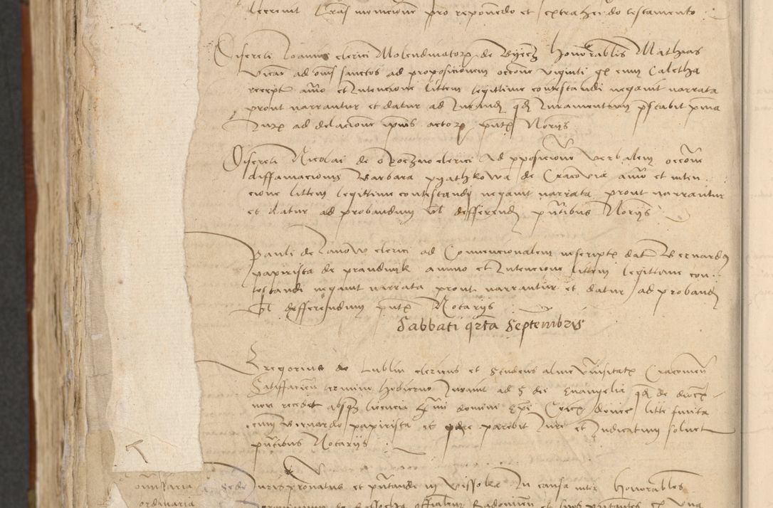 Zdjęcie nr 555 dla obiektu archiwalnego: [Acta actorum officialia coram Johanne de Starzechowicze]