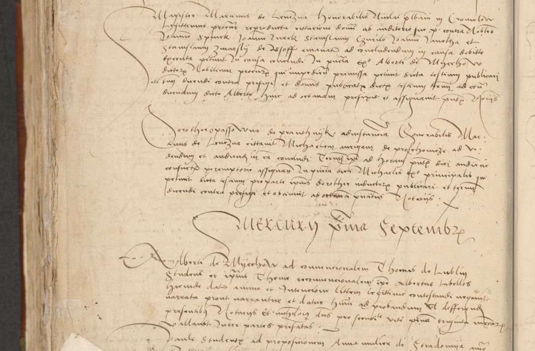 Zdjęcie nr 553 dla obiektu archiwalnego: [Acta actorum officialia coram Johanne de Starzechowicze]