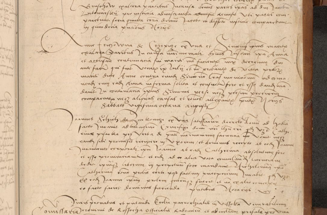 Zdjęcie nr 552 dla obiektu archiwalnego: [Acta actorum officialia coram Johanne de Starzechowicze]