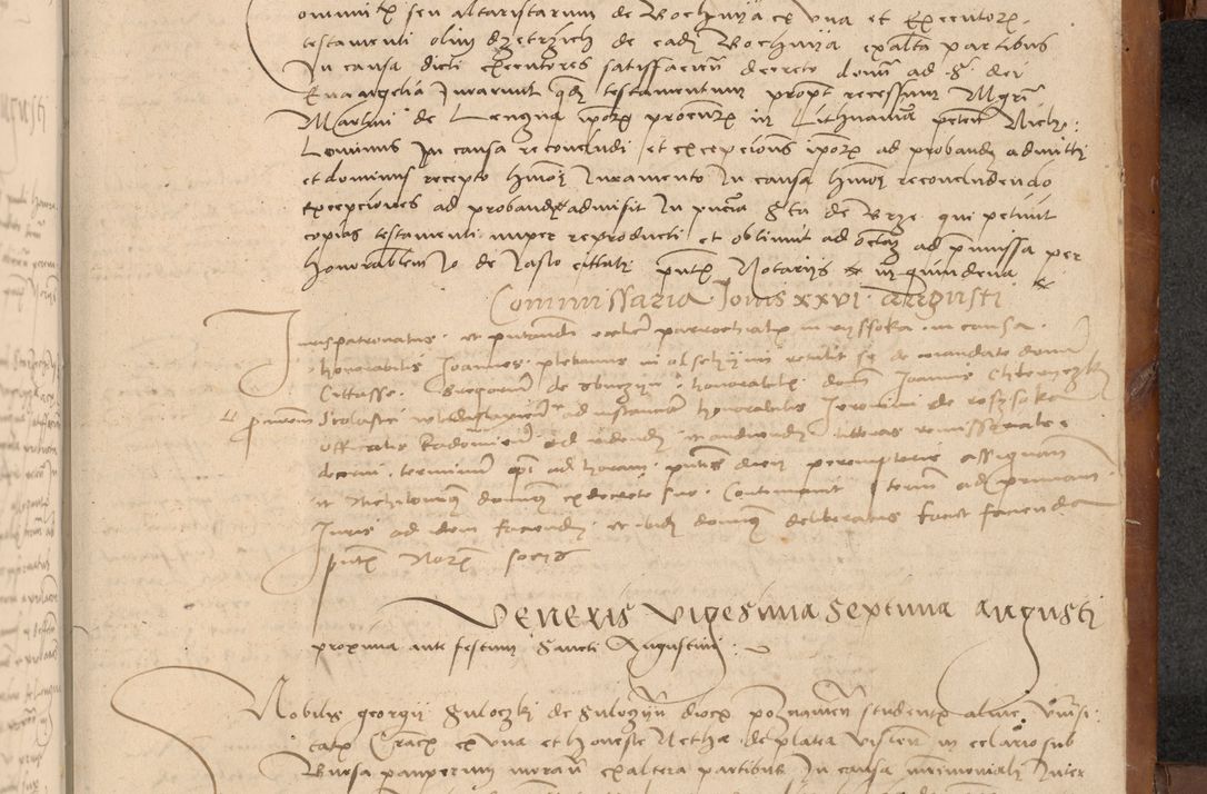 Zdjęcie nr 550 dla obiektu archiwalnego: [Acta actorum officialia coram Johanne de Starzechowicze]