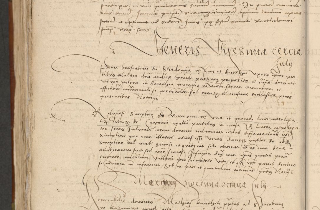 Zdjęcie nr 547 dla obiektu archiwalnego: [Acta actorum officialia coram Johanne de Starzechowicze]