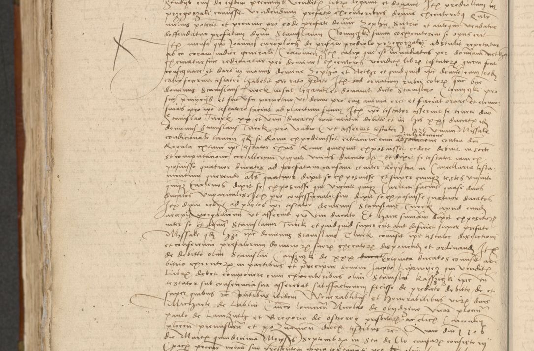 Zdjęcie nr 543 dla obiektu archiwalnego: [Acta actorum officialia coram Johanne de Starzechowicze]